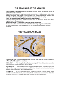 triangular trade essay