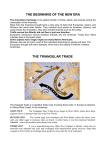 the triangular trade