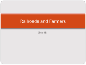 Farmers and Railroads