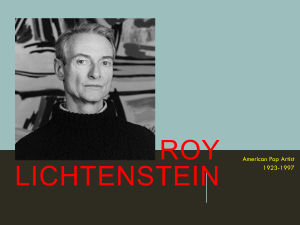 Roy Lichtenstein - The Cottage School