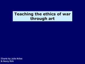 War ethics and art