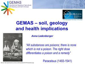 soil, geology and health implications