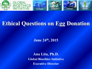 What are the risks of Egg Donation?