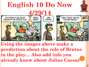 10I2 Julius Caesar