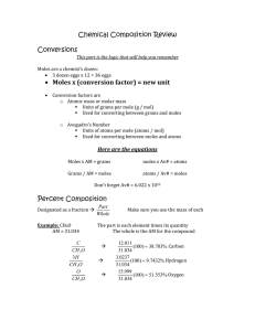 00.Chemical Composition Notes