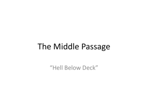 The Middle Passage - PollocksUSHistoryClass