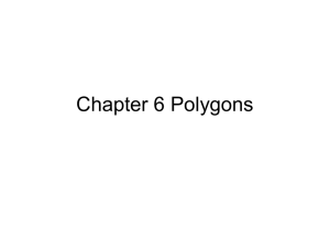 Chapter 6 Polygons