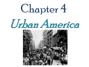 Chap 4 Urban America Powerpoint