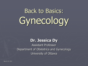 Back to Basics: Gynecology