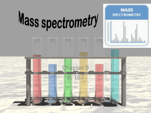 Mass spectrometry