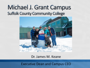 Title of Presentation - Suffolk County Community College