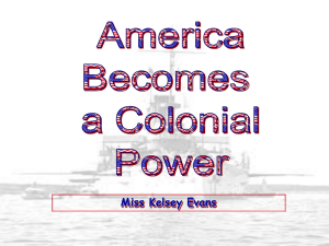 America Becomes A Colonial Power