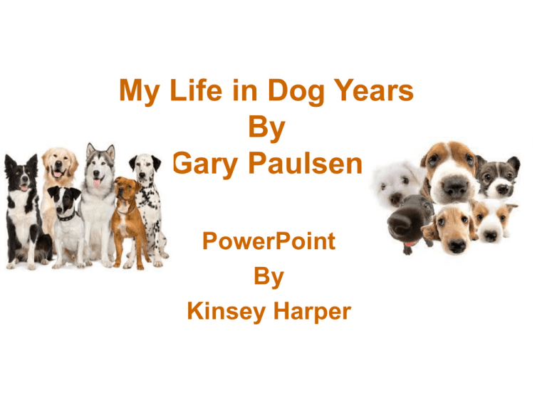 My Life In Dog Years By Gary Paulsen Powerpoint By Kinsey Harper