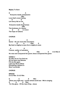 chords - Steamboat Christian Center