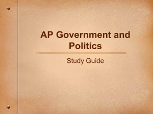 AP Government and Politics