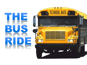The Bus Ride - Brevard Public Schools