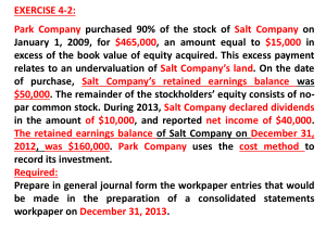 Book value of equity acquired