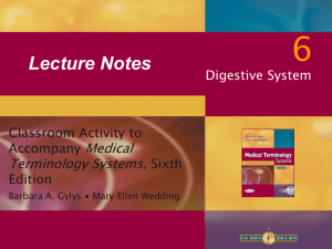 Lecture Notes - Horizon Medical Institute