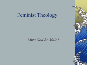 Feminist Theology - University of Mount Union