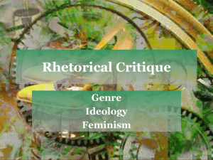 Feminist Criticism