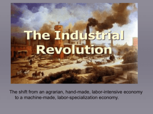 Early Inventions of the Industrial Revolution