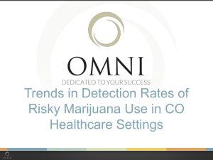 Marijuana PowerPoint - Omni Research and Training