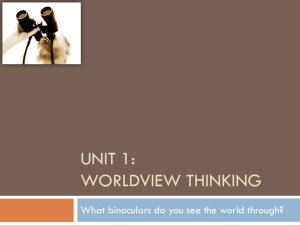 WorldView Thinking
