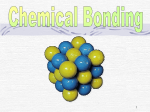 What is covalent bonding?