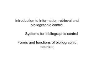 TYPES OF CATALOGS