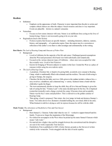 Spring Semester Final Study Guide