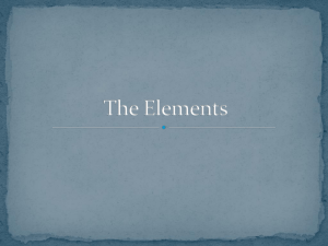 2The Elements