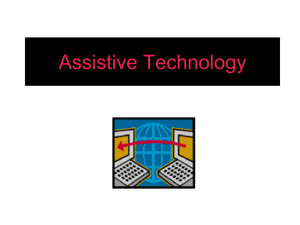 Assistive technology - Richmond County Schools