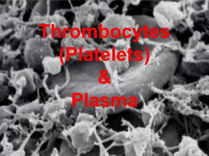 Thrombocytes (Platelets)