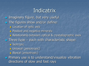 Indicatrix - CLAS Users