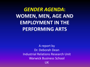 Gender Agenda: Women, Men,