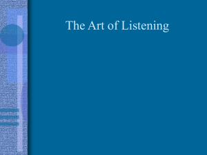 The Art of Listening - Disability Rights California