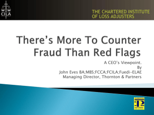 There's More To Counter Fraud Than Red Flags