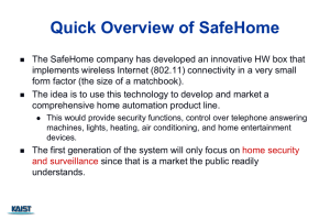 SafeHome-updated - SW Testing & Verification Group