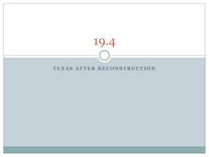 19.4 Texas After Reconstruction