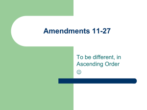 Amendments 11