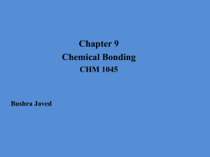 Covalent Bonding