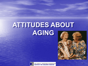 attitudes about aging