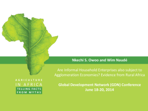 Nkechi S. Owoo and Wim Naudé - World Bank Internet Error Page