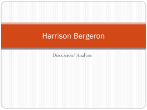 Harrison Bergeron ppt