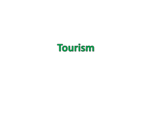Tourism Slideshow