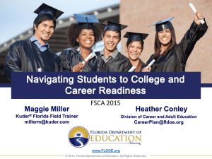 Navigating Students to College and Career Readiness