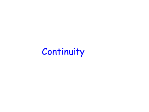 Definition of Continuity of a Function of Two Variables