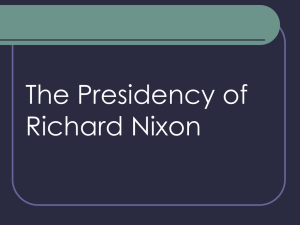 Nixon and Watergate