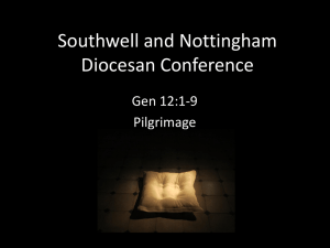 Presentation 2 - Diocese of Southwell & Nottingham