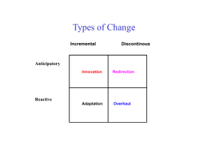 Congruence Model of Organizations